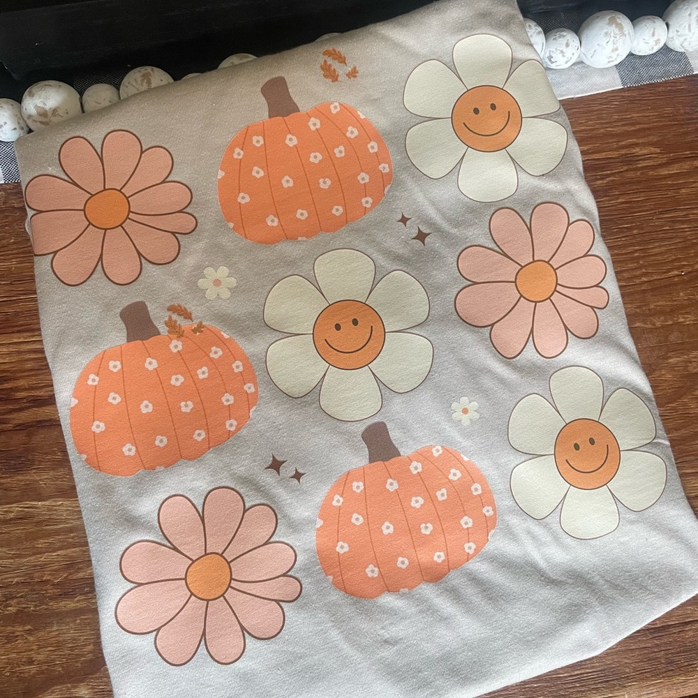 retro fall t-shirt